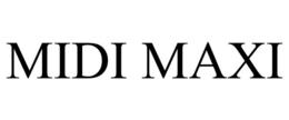 MIDI MAXI trademark