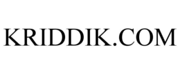 KRIDDIK.COM trademark