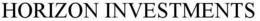 HORIZON INVESTMENTS trademark