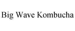 BIG WAVE KOMBUCHA trademark