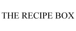 THE RECIPE BOX trademark
