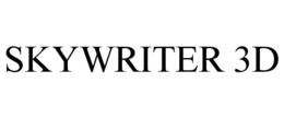 SKYWRITER 3D trademark