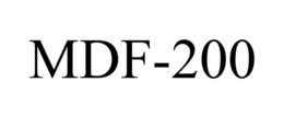 MDF-200 trademark