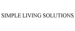SIMPLE LIVING SOLUTIONS trademark