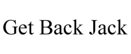 GET BACK JACK trademark
