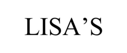 LISA'S trademark