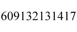 609132131417 trademark