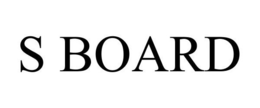 S BOARD trademark