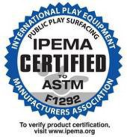 INTERNATIONAL PLAY EQUIPMENT MANUFACTURERS ASSOCIATION PUBLIC PLAY SURFACING IPEMA CERTIFIED TO ASTM F1292 TO VERIFY PRODUCT CERTIFICATION VISIT WWW.IPEMA.ORG trademark