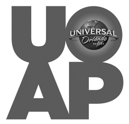 UOAP UNIVERSAL ORLANDO RESORT trademark