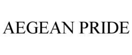 AEGEAN PRIDE trademark