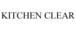 KITCHEN CLEAR trademark