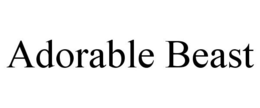 ADORABLE BEAST trademark