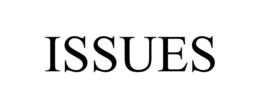 ISSUES trademark