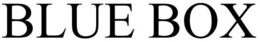 BLUE BOX trademark