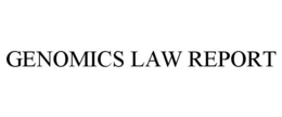 GENOMICS LAW REPORT trademark