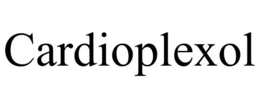 CARDIOPLEXOL trademark
