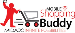 MOBILE SHOPPING BUDDY MIDAX INFINITE POSSIBILITIES trademark