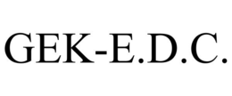 GEK-E.D.C. trademark