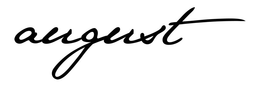 AUGUST trademark