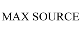 MAX SOURCE trademark