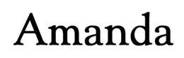 AMANDA trademark