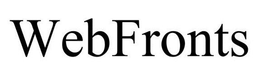 WEBFRONTS trademark