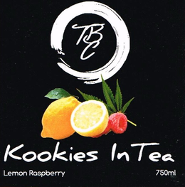 TBC KOOKIES IN TEA LEMON RASPBERRY 750ML trademark