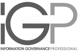 IGP INFORMATION GOVERNANCE PROFESSIONAL trademark