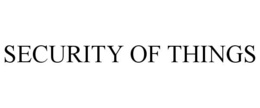 SECURITY OF THINGS trademark