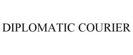 DIPLOMATIC COURIER trademark
