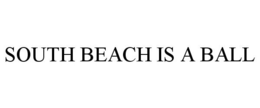 SOUTH BEACH IS A BALL trademark