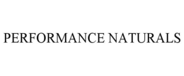 PERFORMANCE NATURALS trademark