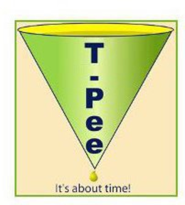 T - PEE IT'S ABOUT TIME trademark
