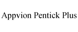 APPVION PENTICK PLUS trademark