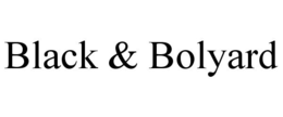 BLACK & BOLYARD trademark