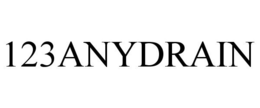 123ANYDRAIN trademark