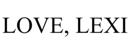 LOVE, LEXI trademark