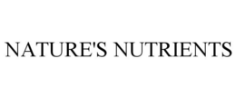 NATURE'S NUTRIENTS trademark