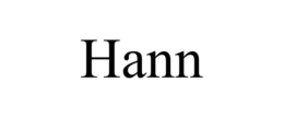 HANN trademark
