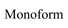 MONOFORM trademark