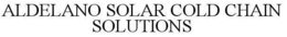 ALDELANO SOLAR COLD CHAIN SOLUTIONS trademark