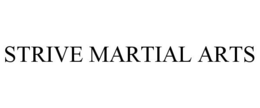 STRIVE MARTIAL ARTS trademark