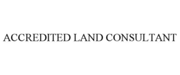 ACCREDITED LAND CONSULTANT trademark