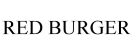 RED BURGER trademark