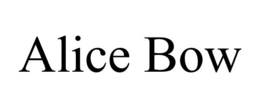 ALICE BOW trademark