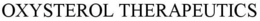 OXYSTEROL THERAPEUTICS trademark