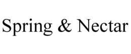 SPRING & NECTAR trademark