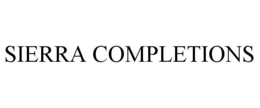 SIERRA COMPLETIONS trademark