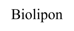 BIOLIPON trademark